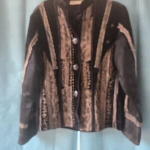 Chic Black and Brown Women's